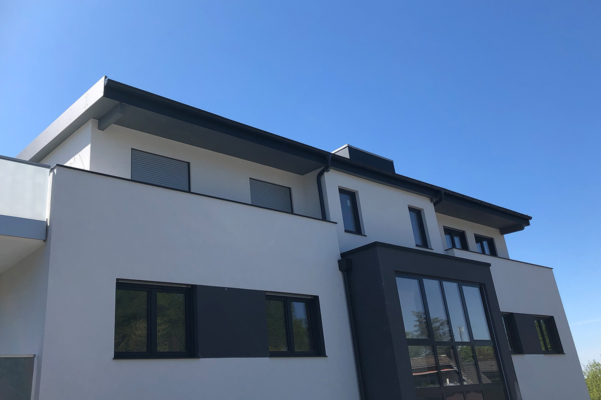 Flachdach Neubau – Bergisch Gladbach