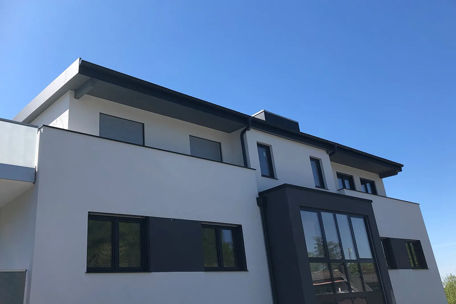 Flachdach Neubau – Bergisch Gladbach